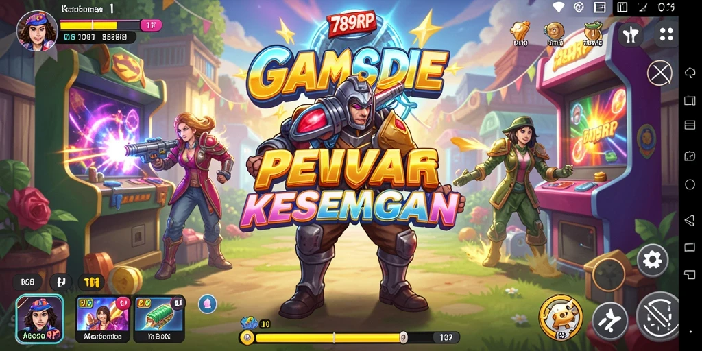 Tangkapan layar 789RP menampilkan aksi seru dalam gameplay Arcade.