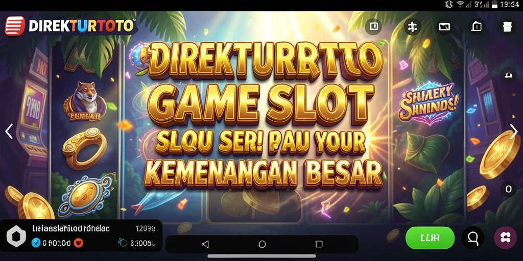 Gameplay menarik dari DIREKTURTOTO dengan slot yang beragam.