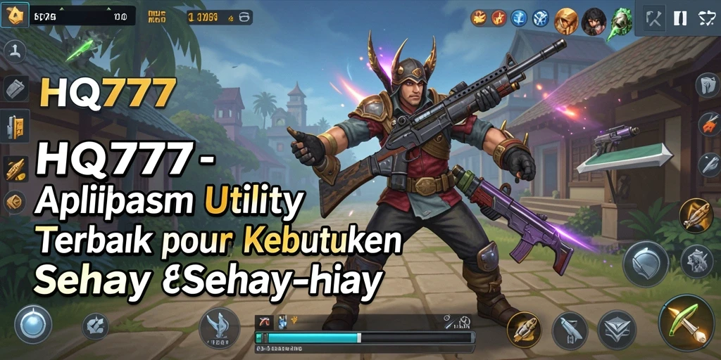 Tampilan aplikasi HQ777 yang intuitif dan mudah dinavigasi.