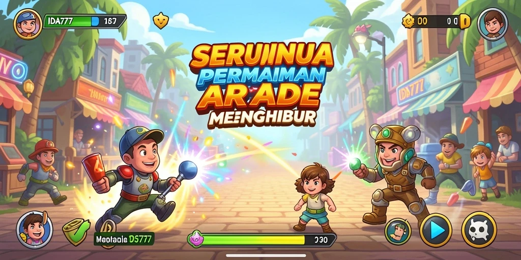 Tampilan gameplay seru dari IDA777 dengan berbagai level tantangan.