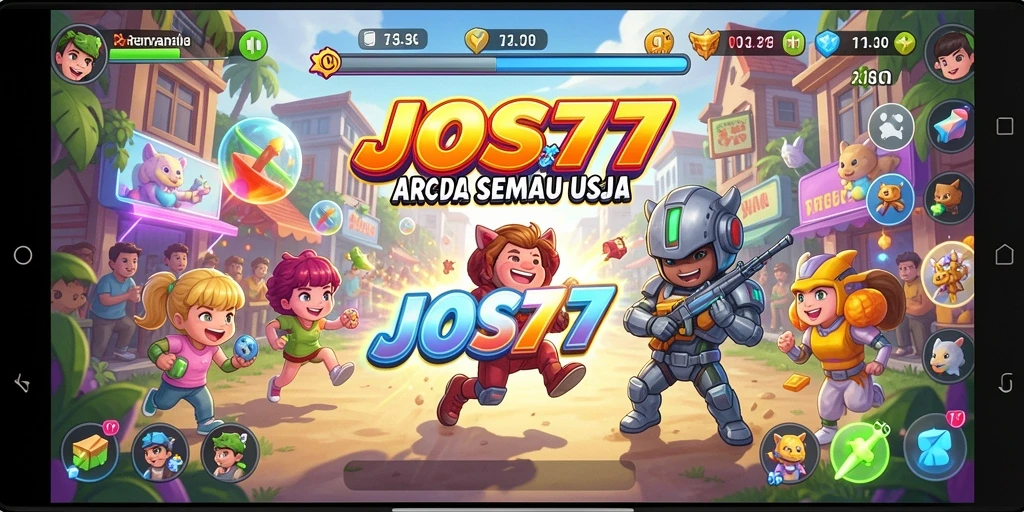 Screenshot gameplay JOS77 menunjukkan keseruan bermain Arcade.